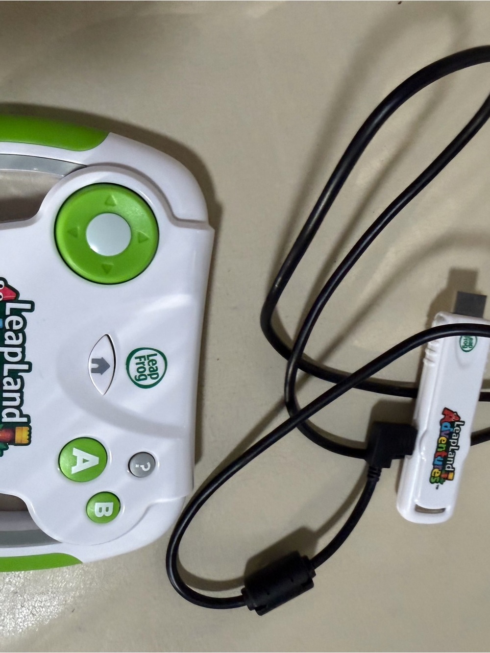LeapFrog LeapLand Handheld Game Console - White & Green